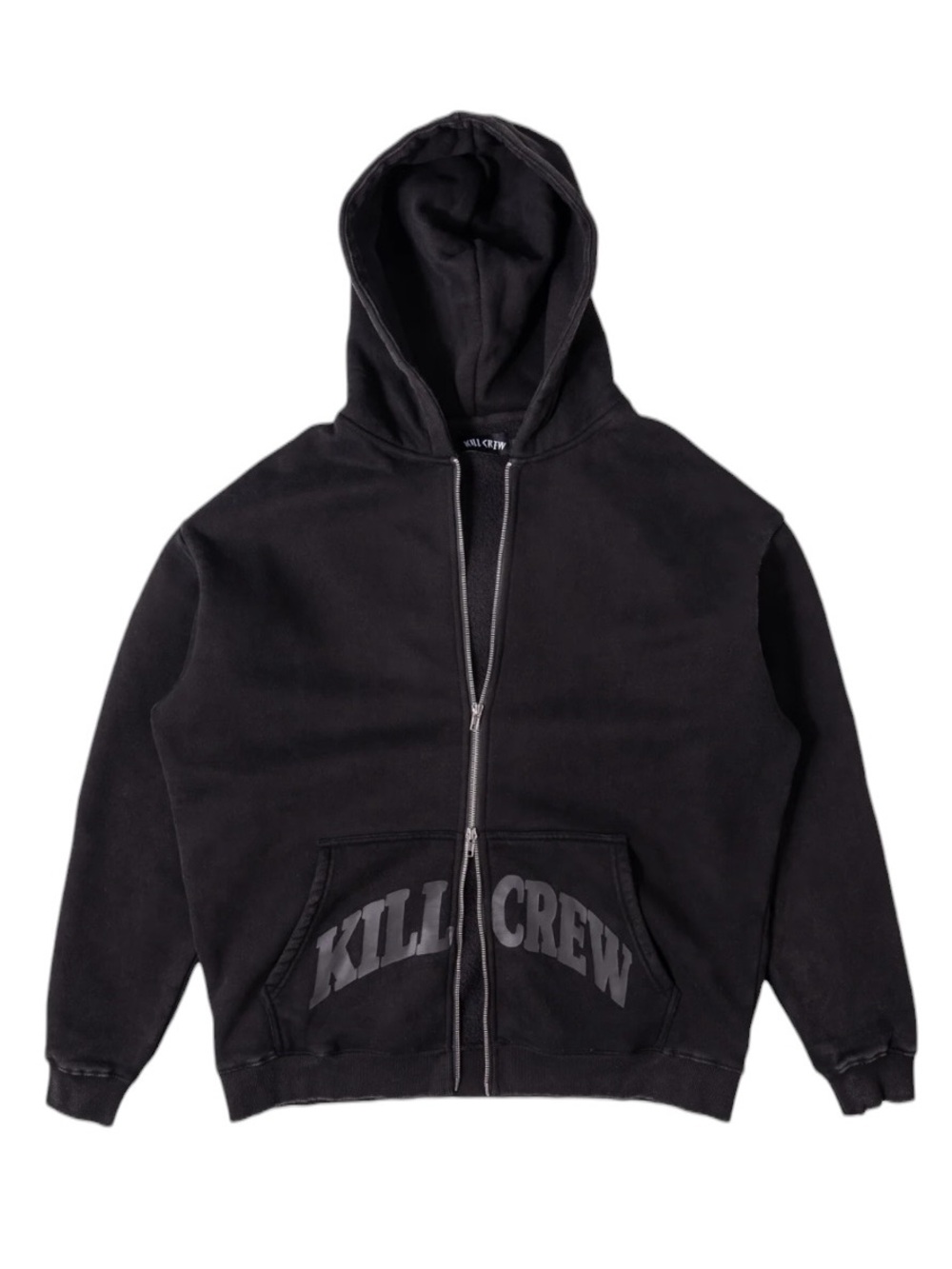 Kill Crew Oversized Lux Kill Crew Zip Up Hoodie